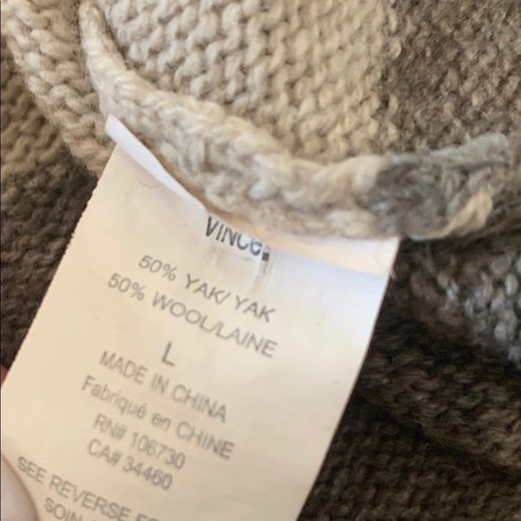 Vince Rugby Striped Wool Crew Neck Sweater​​​​​​​​​ - Picture 7 of 8